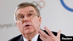 Президент МОК Томас Бах