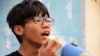 资料照片：香港学生活动人士钟翰林。