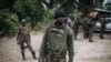 Ba soda ya mampinga ma RDC (FARDC) na mboka Manzalaho, pene na Beni, Nord-Kivu, RDC, 18 février 2020.
