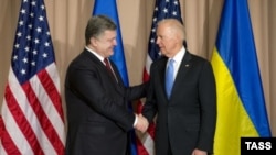 Петро Порошенко і Джозеф Байден