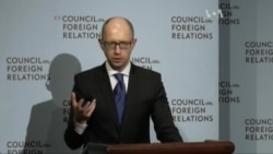 Яценюк у США: Мир дадуть лише переговори США-ЄС-Україна-Росія