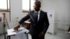 Emmanuel Ramazani Shadary, former Congolese Interior minister and presidential candidate, casts his vote at a polling station in Kinshasa, Democratic Republic of Congo, Dec. 30, 2018.