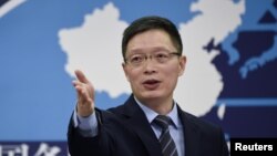 中国国台办发言人安峰山 - 资料照片