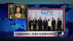 VOA连线：七国集团领导人发表外交政策共同声明