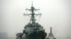 FILE - Guided missile destroyer USS Lassen arrives at the Shanghai International Passenger Quay in Shanghai, China, for a scheduled port visit. 