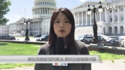 美议员推新冠问责法 授权白宫制裁中国