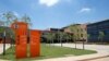 An entrance of the Nelson Mandela Children's Hospital is seen during its official opening in Johannesburg, South Africa, Dec. 2, 2016. 