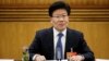 Xinjiang Communist Party Secretary Zhang Chunxian answers a question during the Xinjiang delegation's group meeting at the annual session of the National People's Congress (NPC), the country's parliament, in Beijing, March 10, 2015. 