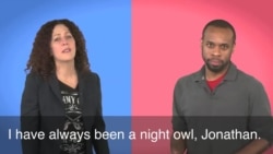 English in a Minute: Night Owl