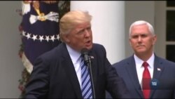Президент Трамп вирушає у свою першу закордонну поїздку. Перша зупинка - Саудівська Аравія. Відео