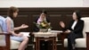 蔡英文与川普未来政府关键人物会面