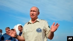 Володимир Путін у Криму (архівне фото - 2015)