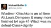 "Кличко перевершив Мухаммеда Алі" - легенди спорту, кіно зірки завалили Володимира компліментами